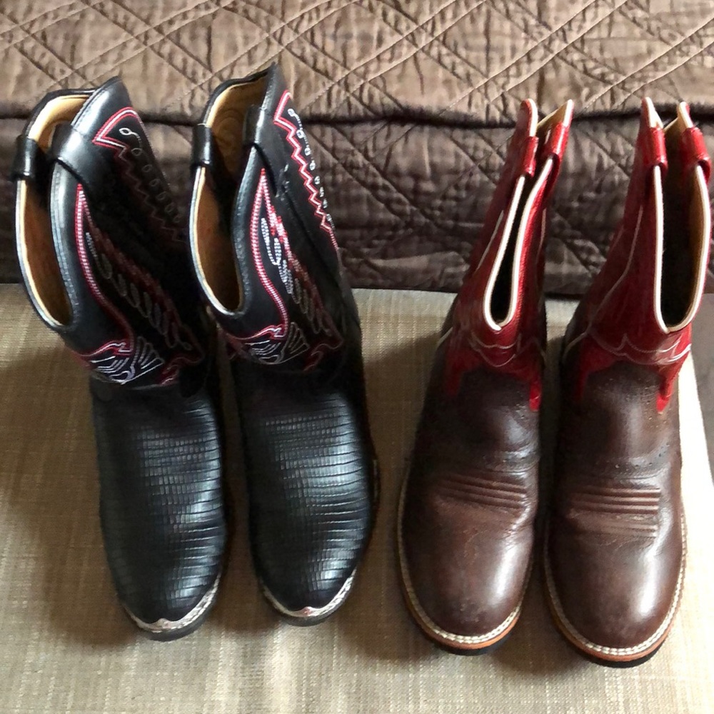 Cowboy boots bundle of two